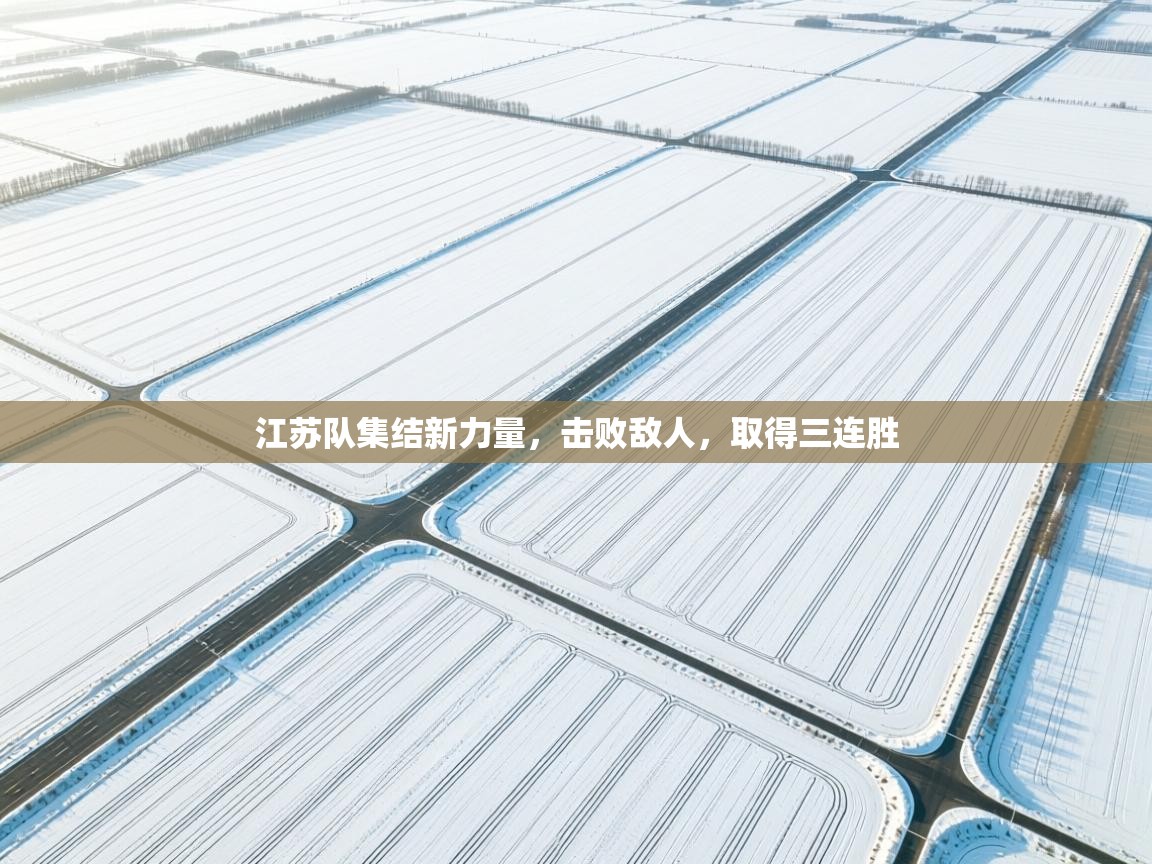江苏队集结新力量，击败敌人，取得三连胜